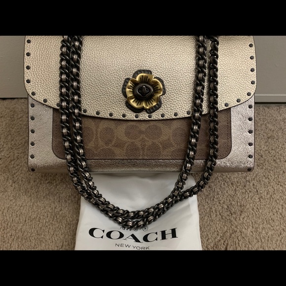 Limited edition Coach X Selena Gomez exotic Parker - Picture 10 of 11